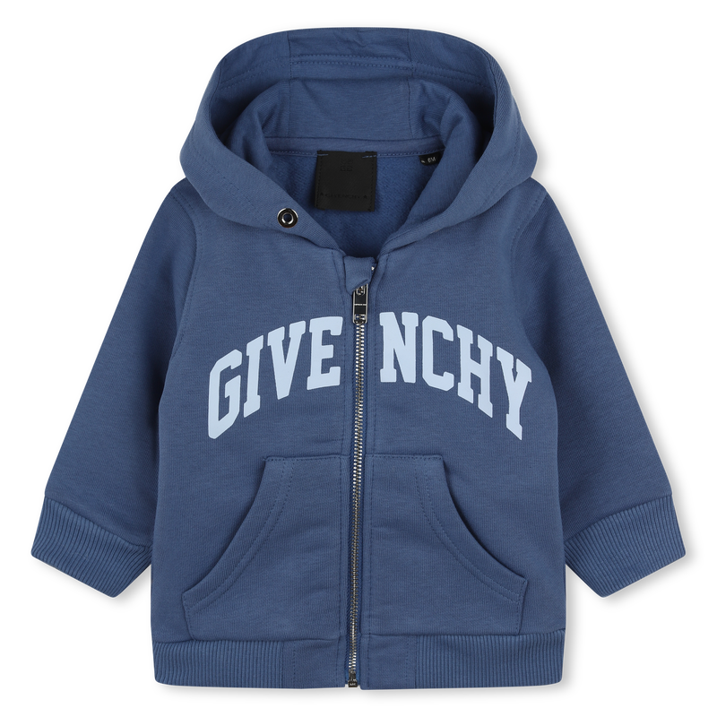 Hooded Fleece Cardigan GIVENCHY 
                        RAGAZZO