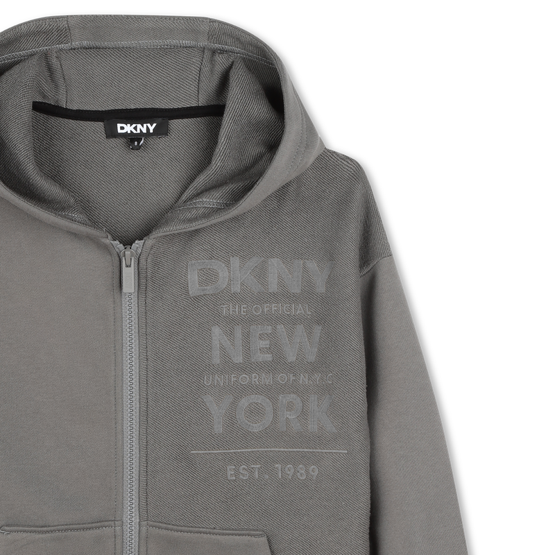 Felpa in cotone DKNY 
                        RAGAZZO