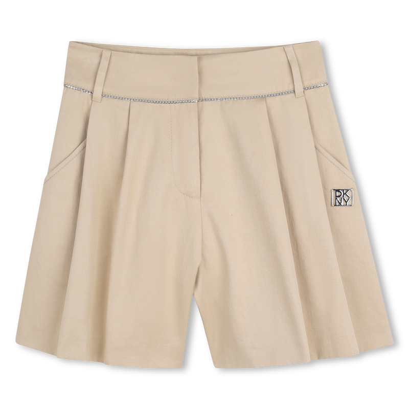 PANTALONCINI CON DETTAGLI DKNY 
                        BAMBINA