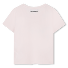 T-shirt a maniche corte KARL LAGERFELD KIDS 
                    BAMBINA