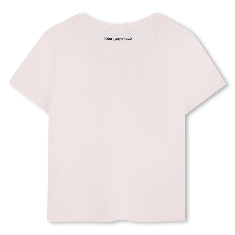 T-shirt a maniche corte KARL LAGERFELD KIDS 
                        BAMBINA