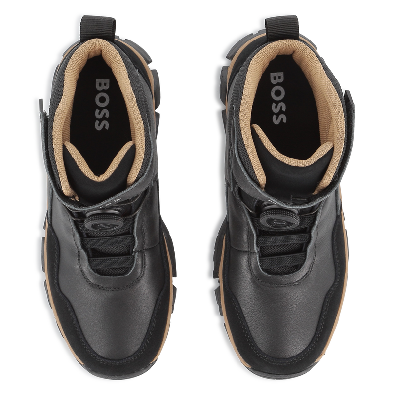 Stivaletto in materiale misto BOSS 
                        RAGAZZO