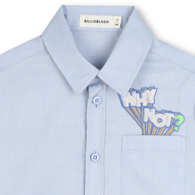 Camicia in cotone BILLIEBLUSH 
                        RAGAZZO
