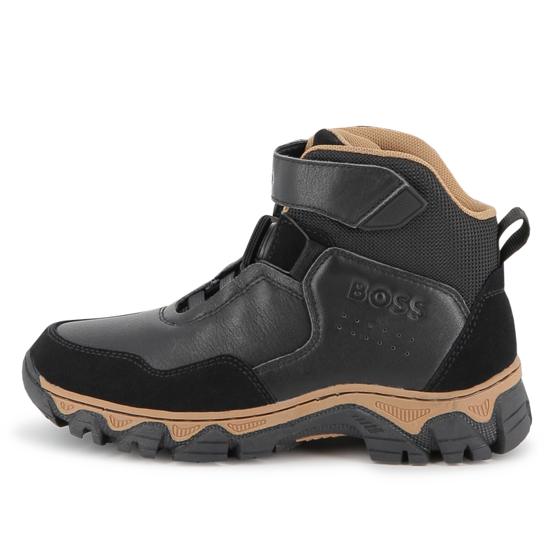 Stivaletto in materiale misto BOSS 
                        RAGAZZO