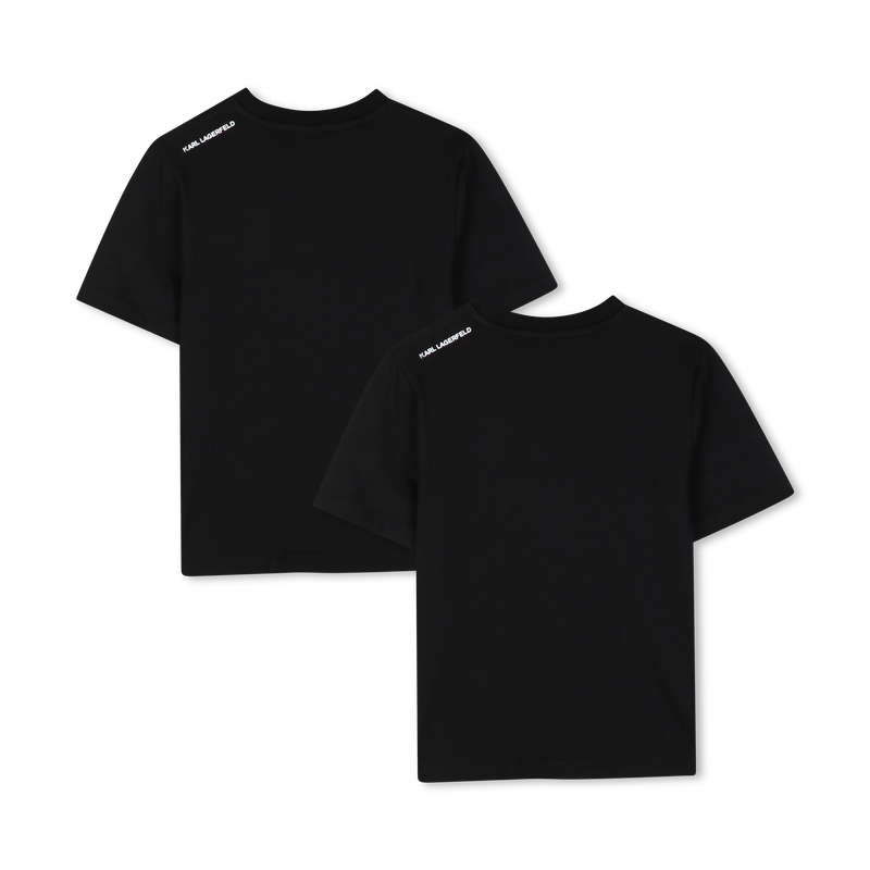 SET DI 2 T-SHIRT A MANICHE CORTE KARL LAGERFELD KIDS 
                        RAGAZZO