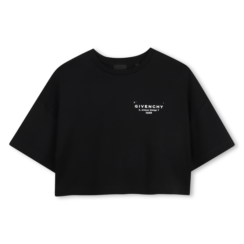 T-SHIRT A MANICHE CORTE GIVENCHY 
                        BAMBINA