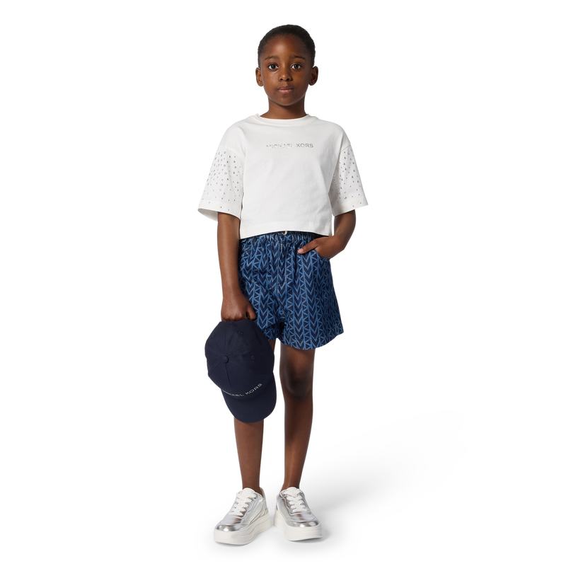 T-SHIRT MANICA CORTA MICHAEL KORS 
                        BAMBINA