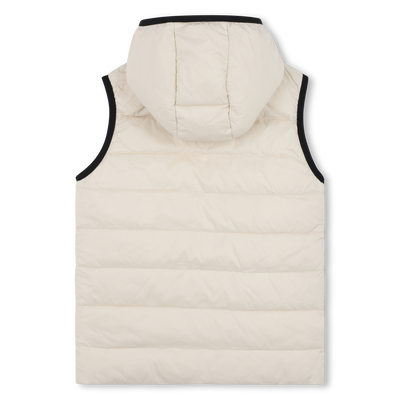 Piumino con cappuccio effetto flan BOSS RAGAZZO