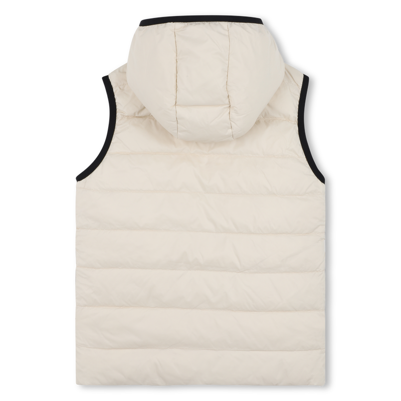 Piumino con cappuccio effetto flan BOSS 
                        RAGAZZO