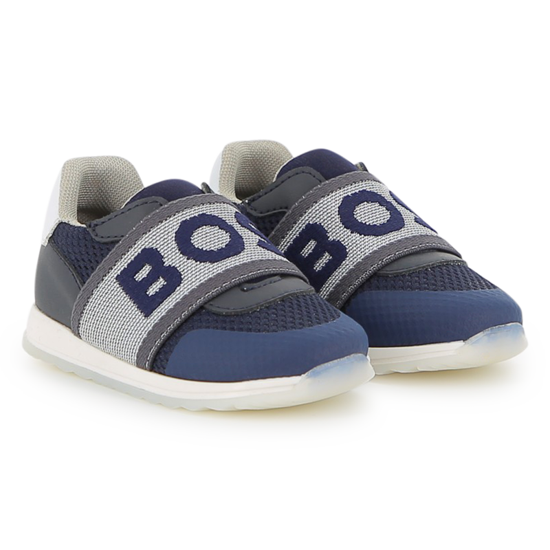 Sneakers con elastico logato BOSS 
                        RAGAZZO
