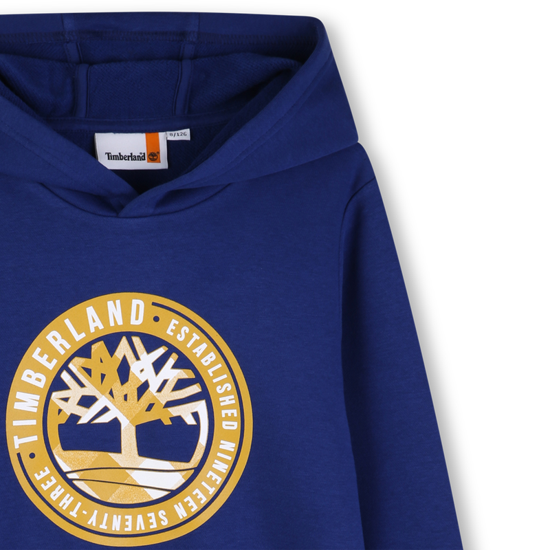 FELPA CON CAPPUCCIO TIMBERLAND 
                        RAGAZZO