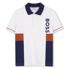 POLO MANICHE CORTE BOSS 
                    BAMBINO