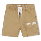 Shorts in gabardine, BEIGE SCURO, hi-res