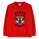 Felpa in pile non garzato KENZO KIDS 
                    RAGAZZO