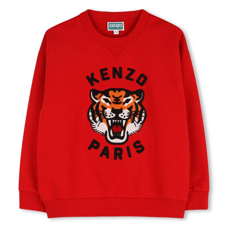Felpa in pile non garzato KENZO KIDS 
                        RAGAZZO