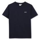T-shirt a maniche corte, MARINE, hi-res