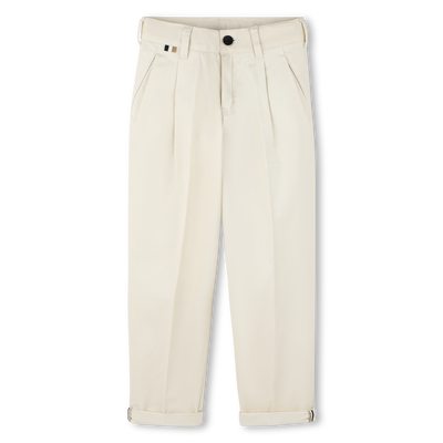 Pantaloni in misto cotone BOSS RAGAZZO