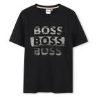 T-shirt a maniche corte, NERO, hi-res
