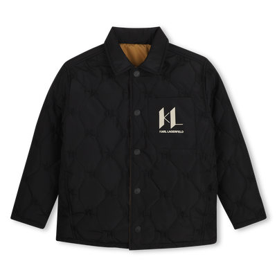 Giubbotto imbottito reversibile KARL LAGERFELD KIDS RAGAZZO