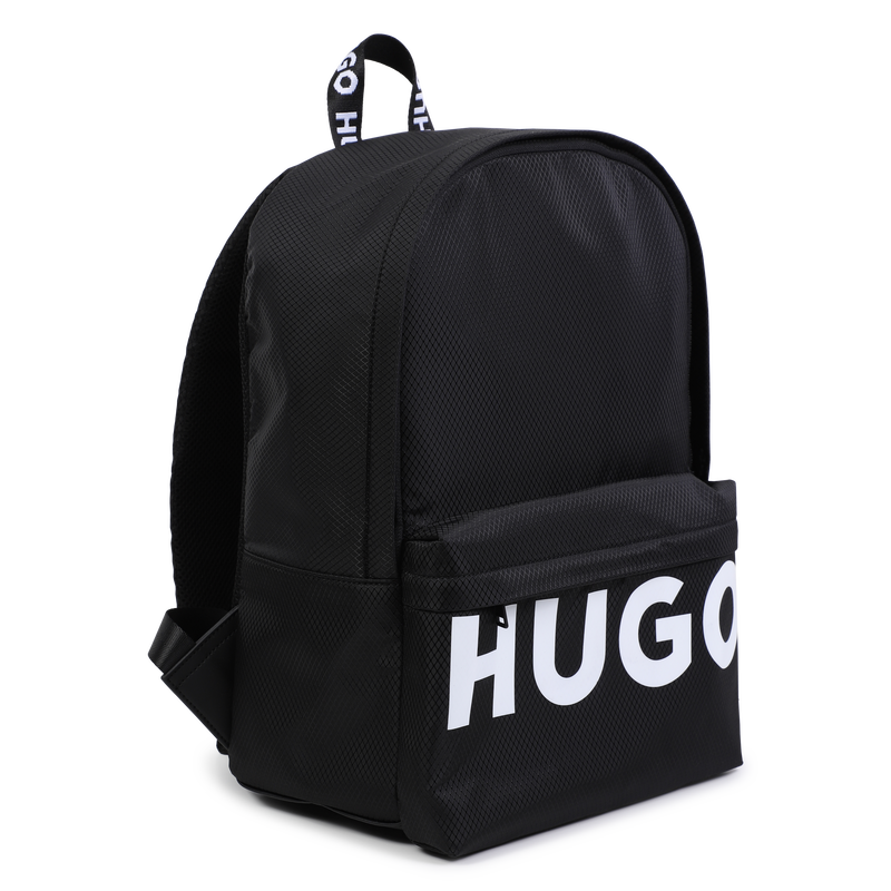 Zaino con logo HUGO 
                        RAGAZZO