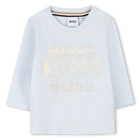 T-shirt a maniche lunghe, BLU CIELO, hi-res