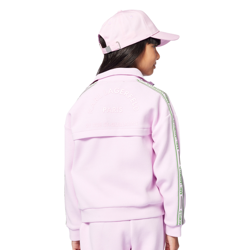 Cappello regolabile in cotone KARL LAGERFELD KIDS 
                        BAMBINA