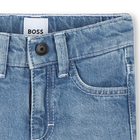 Jeans 5 tasche in cotone BOSS 
                    RAGAZZO