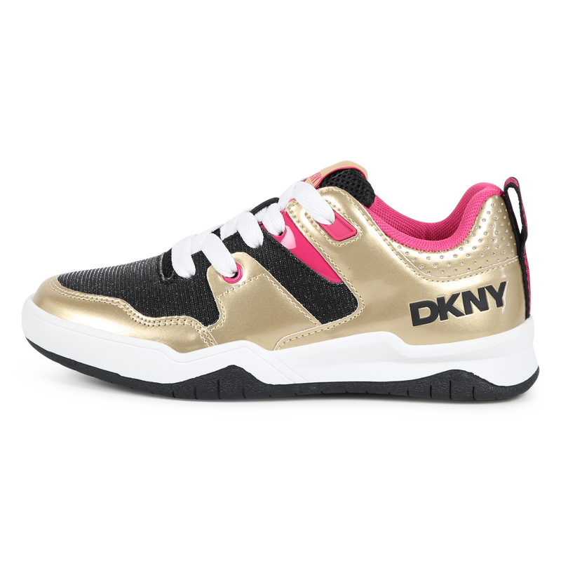 Sneakers con lacci DKNY 
                        BAMBINA