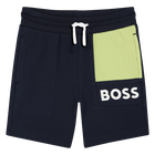 Shorts in cotone foderato BOSS 
                    RAGAZZO