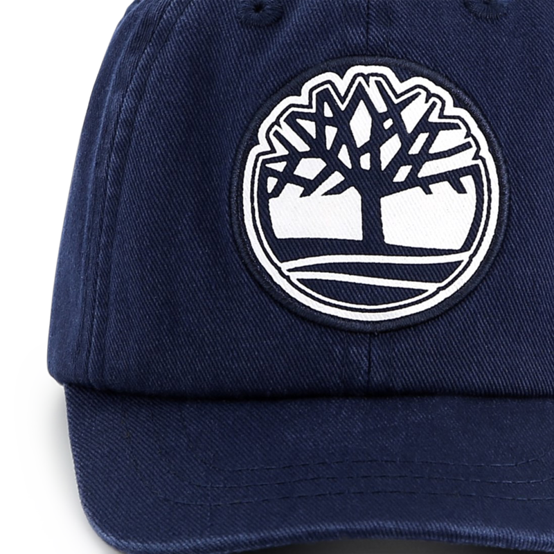 Berretto in twill con stemma TIMBERLAND 
                        RAGAZZO