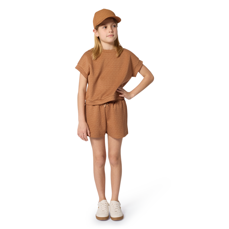 CAPPELLINO CON LOGO MEDAL MICHAEL KORS 
                        BAMBINA