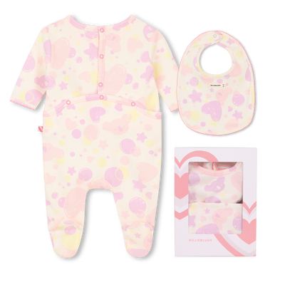Completo pigiama e bavaglino BILLIEBLUSH BAMBINA
