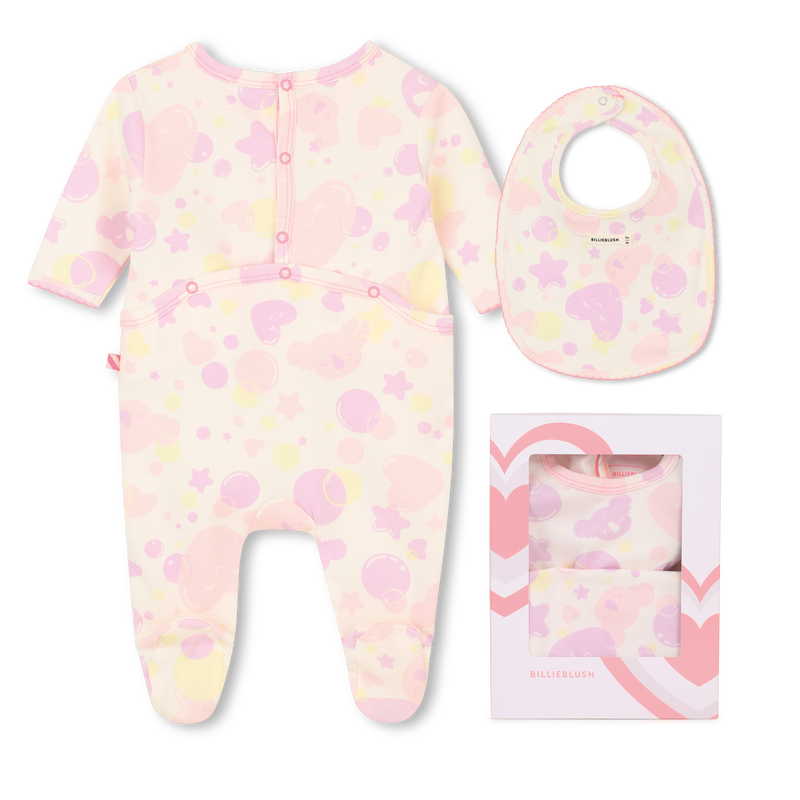 Completo pigiama e bavaglino BILLIEBLUSH 
                        BAMBINA