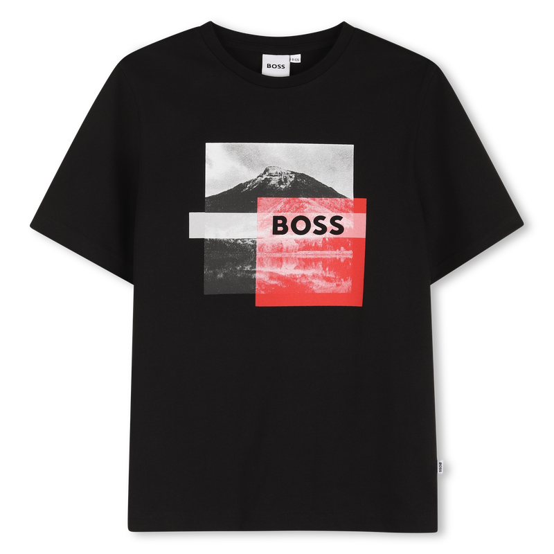 T-shirt a maniche corte BOSS 
                        RAGAZZO
