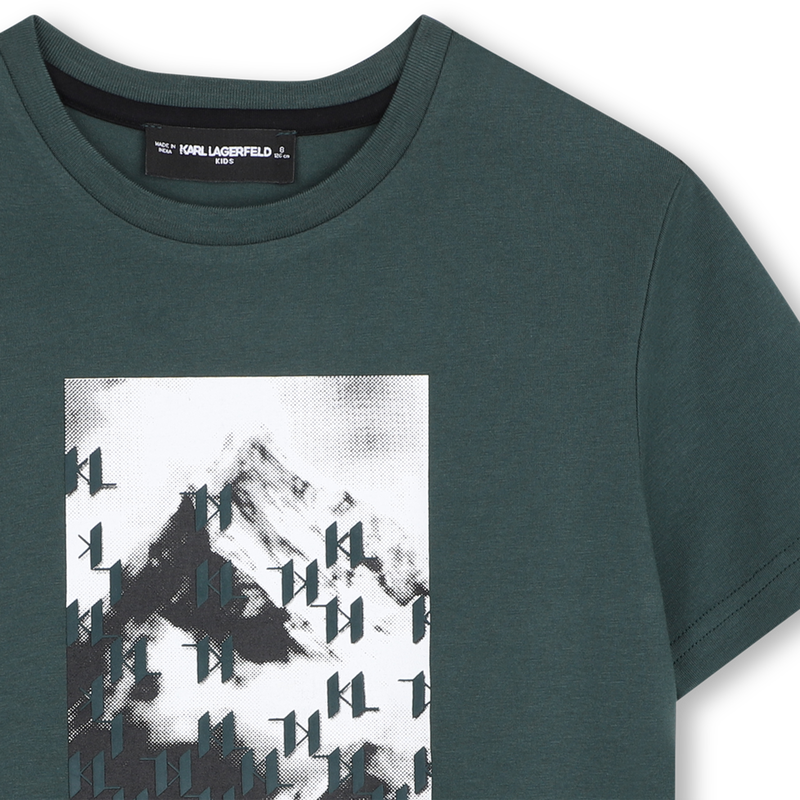 T-shirt a maniche corte KARL LAGERFELD KIDS 
                        RAGAZZO