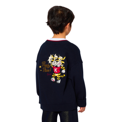 Cardigan in maglia KENZO KIDS UNISEX