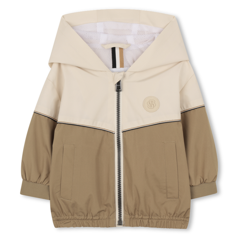 GIACCA A VENTO CON CAPPUCCIO BOSS 
                        RAGAZZO