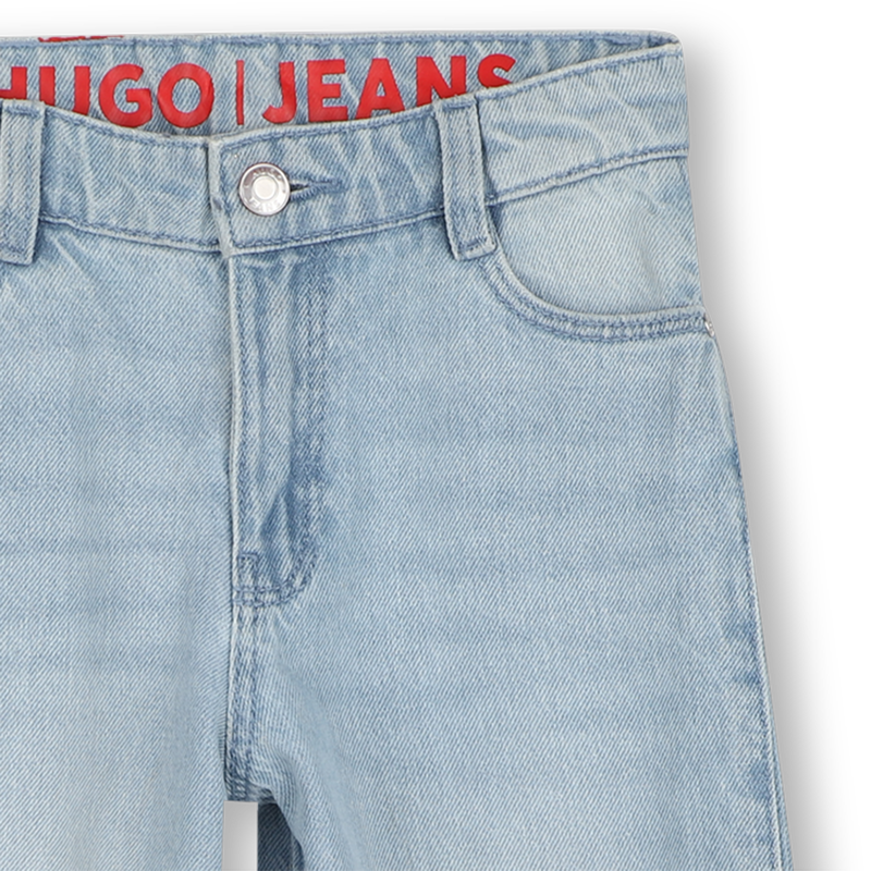 Pantaloni in denim HUGO 
                        BAMBINA