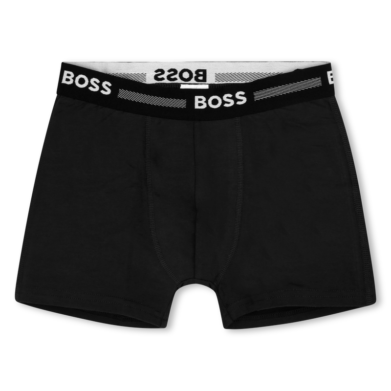 Set di 2 boxer in cotone BOSS 
                        RAGAZZO