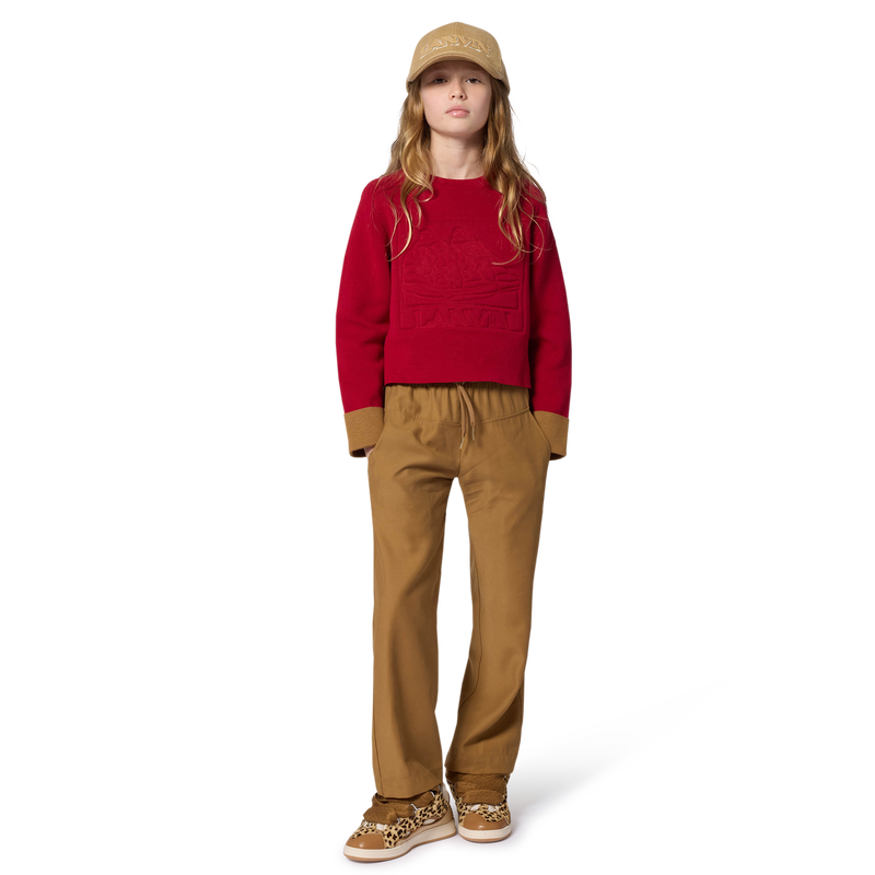 Sneakers stringate LANVIN 
                        BAMBINA