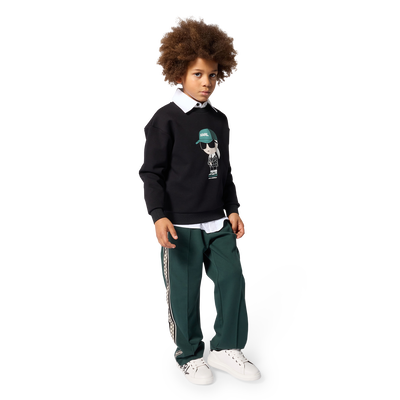 Felpa KARL LAGERFELD KIDS RAGAZZO