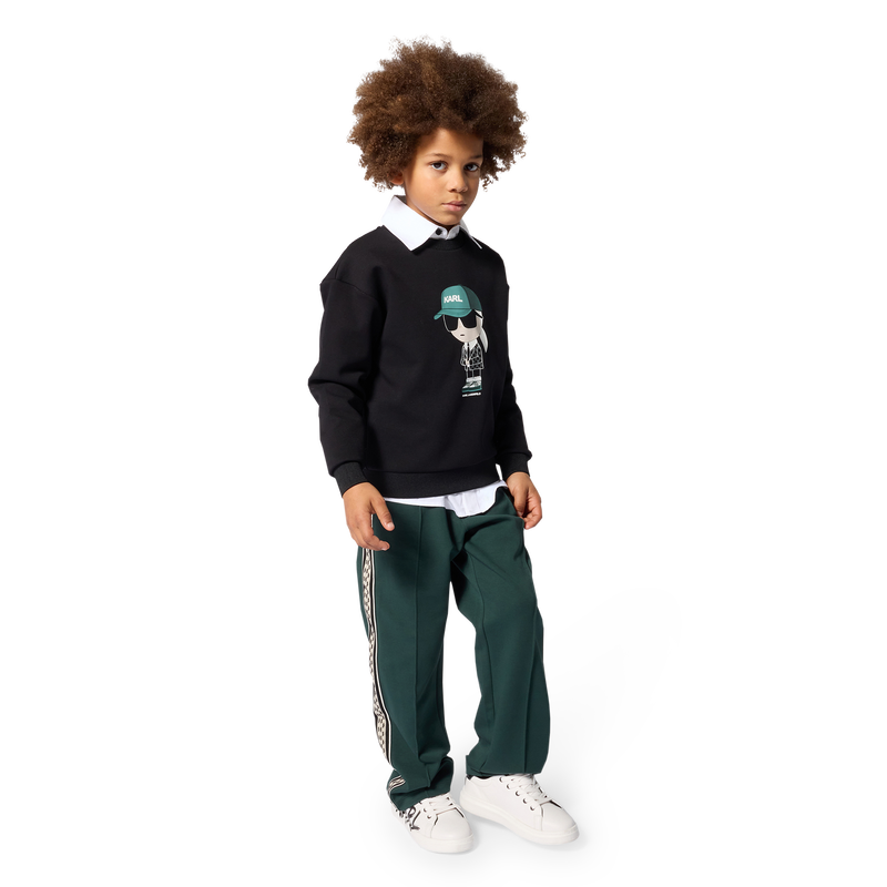 Felpa KARL LAGERFELD KIDS 
                        RAGAZZO