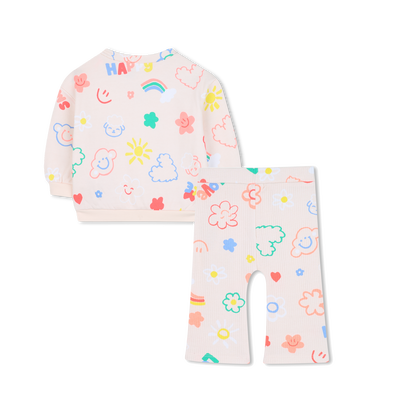 Set felpa e pantaloni BILLIEBLUSH BAMBINA