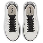 Sneakers con lacci in pelle DKNY 
                    UNISEX