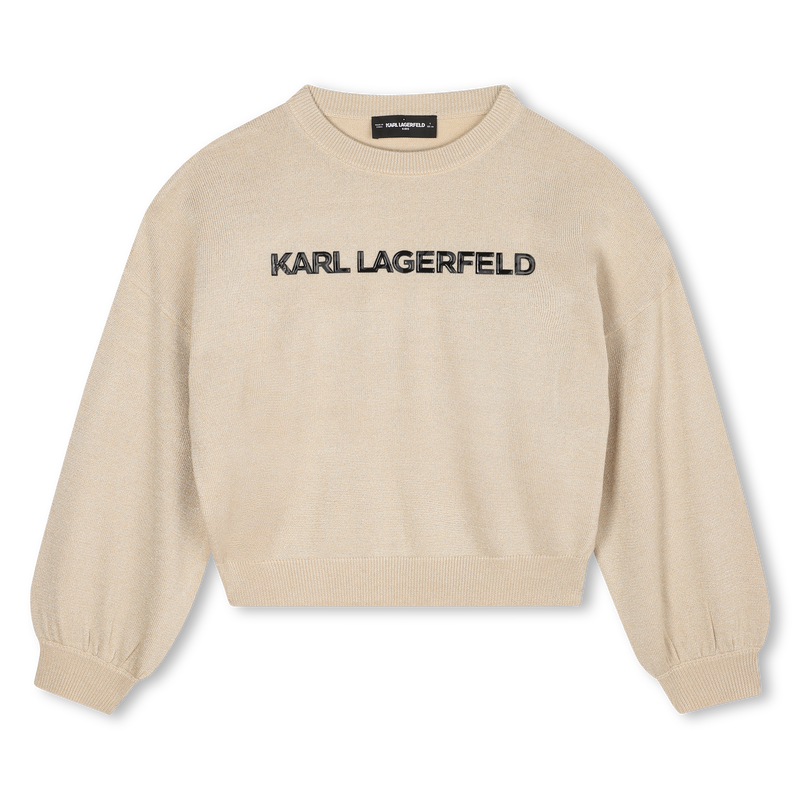 Knitted sweater KARL LAGERFELD KIDS 
                        BAMBINA