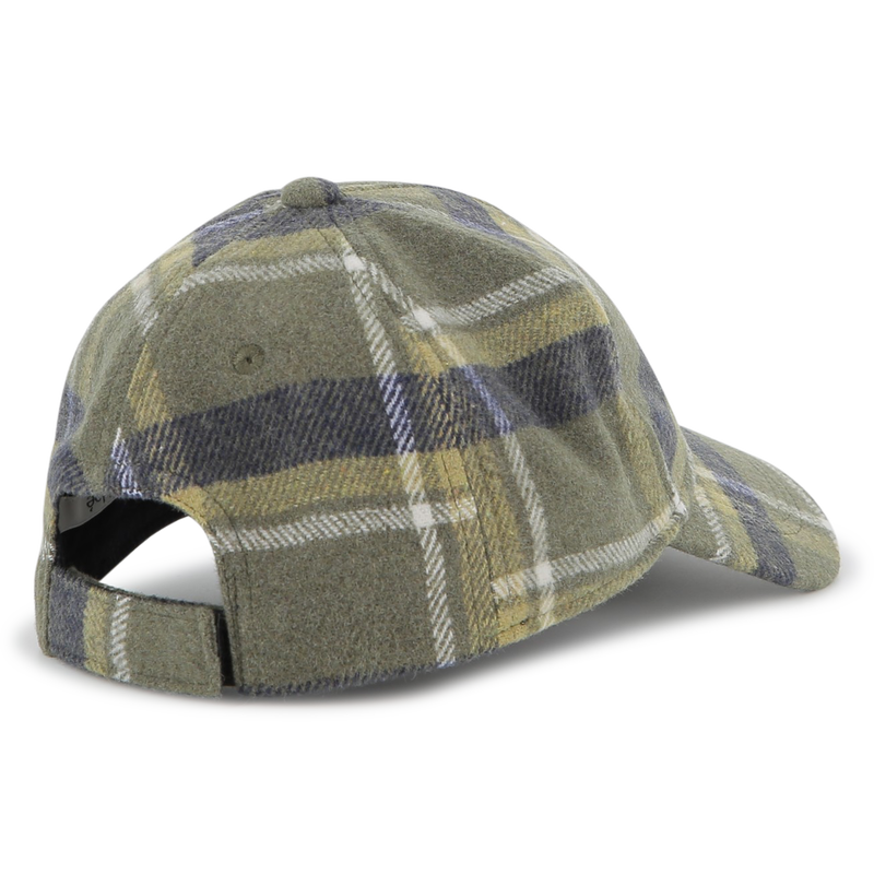Plaid cap CHLOE 
                        BAMBINA