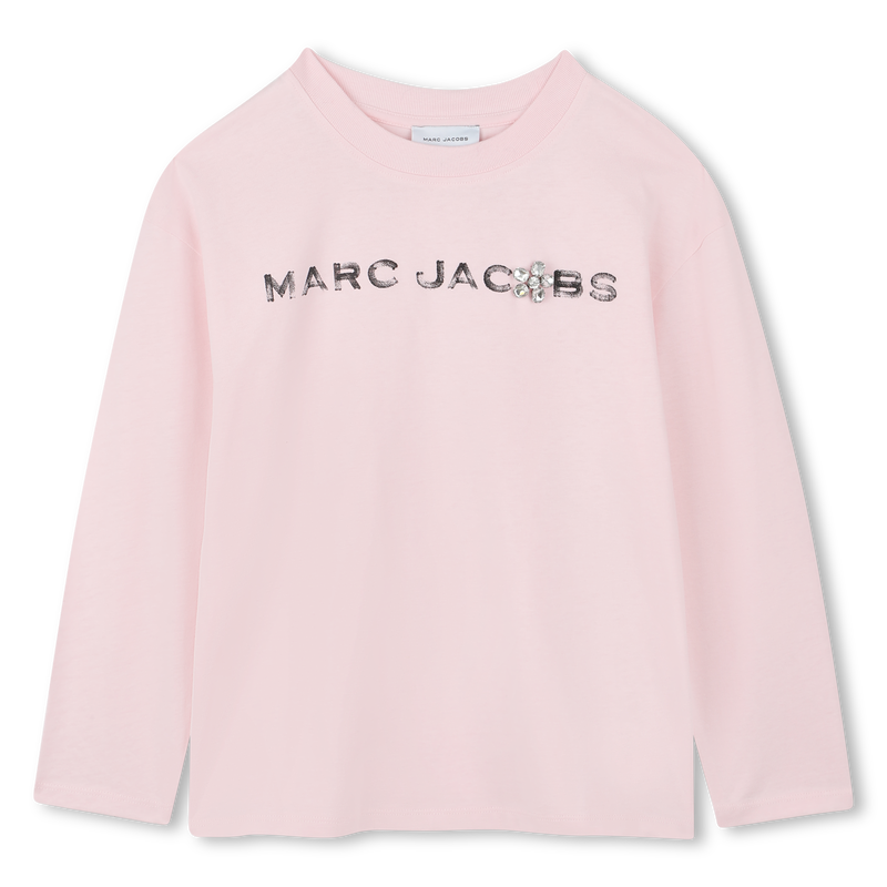 T-shirt a maniche lunghe MARC JACOBS 
                        BAMBINA