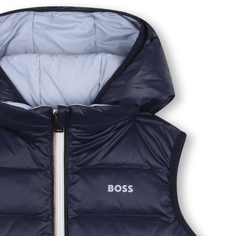 Giubbotto imbottito reversibile BOSS 
                        RAGAZZO