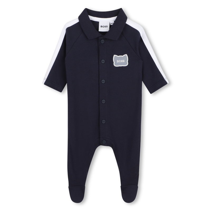 PIGIAMA CON CHIUSURA A SCATTO BOSS 
                        RAGAZZO