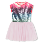 Vestito cerimonia paillettes BILLIEBLUSH 
                    BAMBINA